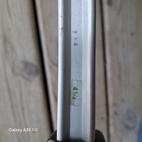 Prince Classic Tennis Racket Aluminum Frame Vintage 4 1/4 Grip Green & White - Picture 3 of 7